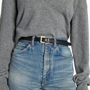 Saint Laurent YSL Cassandre Thin Belt